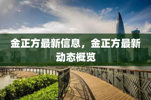 金正方最新信息，金正方最新動(dòng)態(tài)概覽山東水清源環(huán)保科技有限公司