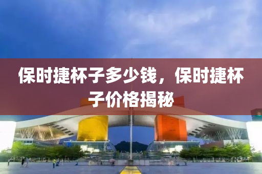 保時(shí)捷山東水清源環(huán)?？萍加邢薰颈佣嗌馘X(qián)，保時(shí)捷杯子價(jià)格揭秘