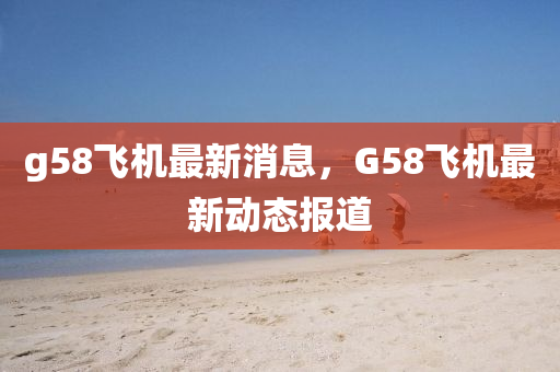 g58飛機(jī)最新消息，G山東水清源環(huán)?？萍加邢薰?8飛機(jī)最新動(dòng)態(tài)報(bào)道