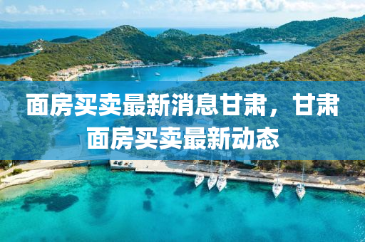 面房買賣最新消息甘肅，甘肅面房買賣最新動(dòng)態(tài)